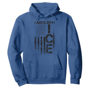 Abolish ICE Hoodie Vintage American Flag TS10 Royal Blue Print Your Wear
