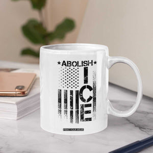 Abolish ICE Coffee Mug Vintage American Flag TS10 Print Your Wear