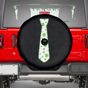 Shamrocks Tie Spare Tire Cover Kids St Patricks Day Costume Party Humor TS10 Black Print Your Wear