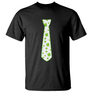 Shamrocks Tie T Shirt Kids St Patricks Day Costume Party Humor TS10 Black Print Your Wear