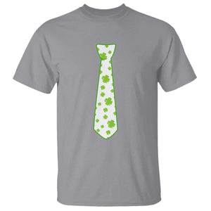 Shamrocks Tie T Shirt Kids St Patricks Day Costume Party Humor TS10 Sport Gray Print Your Wear