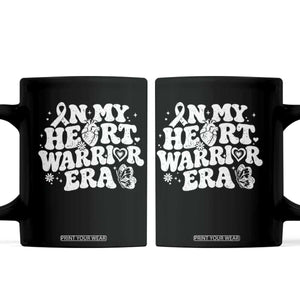 CHD Heart Disease Awareness Coffee Mug In My Heart Warrior Era TS10 Black Print Your Wear