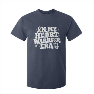 CHD Heart Disease Awareness T Shirt For Kid In My Heart Warrior Era TS10 Navy Print Your Wear