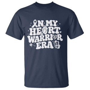 CHD Heart Disease Awareness T Shirt In My Heart Warrior Era TS10 Navy Print Your Wear