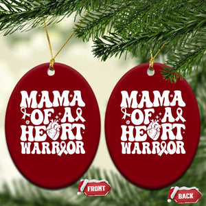 CHD Heart Disease Awareness Ceramic Ornament Heart Warrior Mama TS10 Print Your Wear