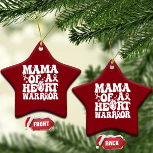 CHD Heart Disease Awareness Ceramic Ornament Heart Warrior Mama TS10 Print Your Wear