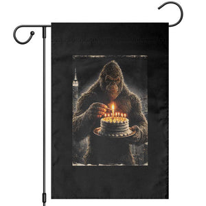 Funny Birthday Bigfoot Garden Flag Sasquatsch Bday Party Vintage Graphic Japanese Art TS10 Black Print Your Wear