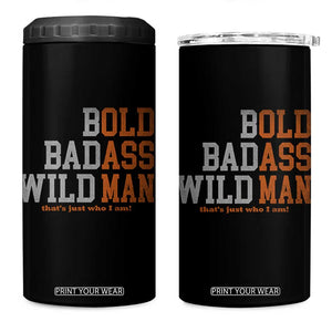 Funny Man Saying 4 in 1 Can Cooler Tumbler Birthday Husband Dad Grandpa Fathers Day Men Gag Gift TS10 One Size: 16 oz Black Print Your Wear