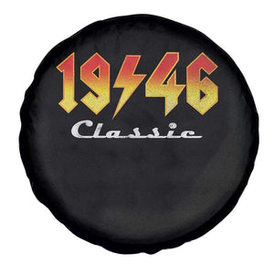 80th Birthday Spare Tire Cover Classic Born 1946 Turning 80 Year Old TS10 Print Your Wear