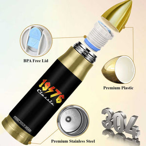 50th Birthday Bullet Tumbler Classic Born 1976 Turning 50 Year Old TS10 Print Your Wear