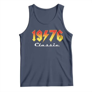 50th Birthday Tank Top Classic Born 1976 Turning 50 Year Old TS10 Navy Print Your Wear