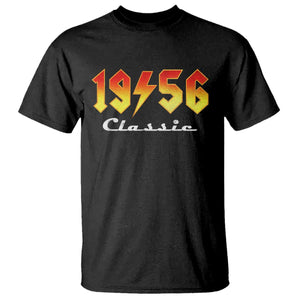 70th Birthday T Shirt Classic Born 1956 Turning 70 Year Old TS10 Black Print Your Wear