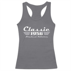 Classic 1956 Birthday Racerback Tank Top 70yr 70th Birthday TS10 Charcoal Print Your Wear