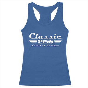 Classic 1956 Birthday Racerback Tank Top 70yr 70th Birthday TS10 Royal Blue Print Your Wear