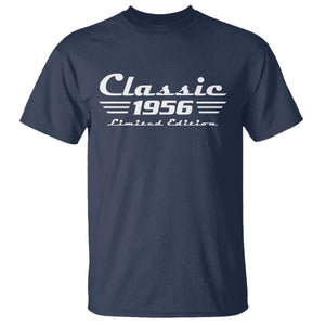Classic 1956 Birthday T Shirt - 70yr - 70th Birthday TS10 Navy Print Your Wear