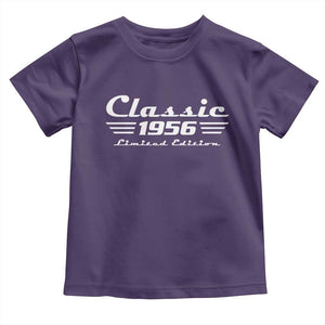 Classic 1956 Birthday Toddler T Shirt 70yr 70th Birthday TS10 Purple Print Your Wear