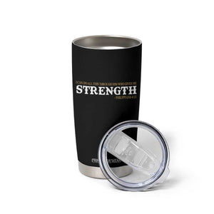 Christian Bible Tumbler Cup Philippians 4:13 Motivational Quote Inspirational Bible Verses TS10 Print Your Wear
