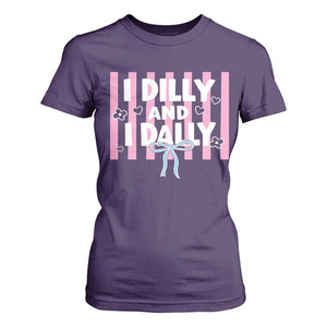 Dilly Dally T Shirt For Women Trendy Viral Funny Girly TS10 Purple Print Your Wear