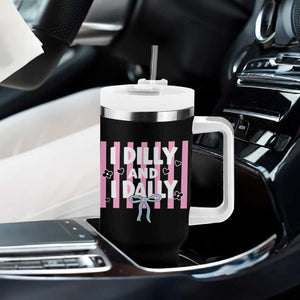 Dilly Dally Tumbler With Handle Trendy Viral Funny Girly TS10 Print Your Wear