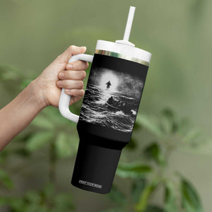 Christian Faith Tumbler With Handle Walk On Water Distressed Bible Verse TS10 Print Your Wear