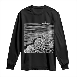Christian Faith Long Sleeve Shirt Walk On Water Boho Bible Verse TS10 Black Print Your Wear