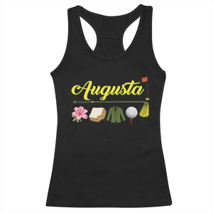 Augusta Georgia Golf Traditions Vintage Racerback Tank Top Pimento Cheese Southern Golfing Fan TS10 Black Print Your Wear