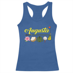 Augusta Georgia Golf Traditions Vintage Racerback Tank Top Pimento Cheese Southern Golfing Fan TS10 Royal Blue Print Your Wear