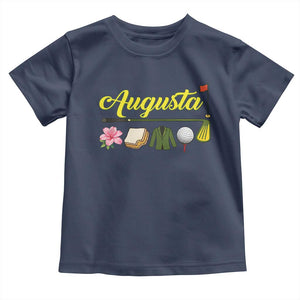 Augusta Georgia Golf Traditions Vintage Toddler T Shirt Pimento Cheese Southern Golfing Fan TS10 Navy Print Your Wear