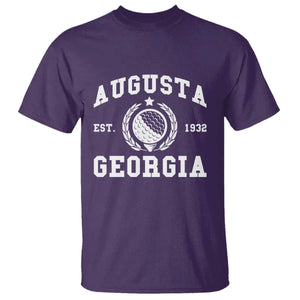 Generic Augusta Georgia T Shirt Vintage Style Golf Pullover Golf Lover Gift TS10 Purple Print Your Wear