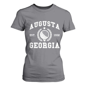 Generic Augusta Georgia T Shirt For Women Vintage Style Golf Pullover Golf Lover Gift TS10 Charcoal Print Your Wear