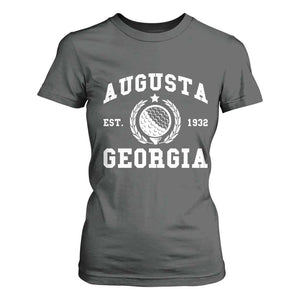 Generic Augusta Georgia T Shirt For Women Vintage Style Golf Pullover Golf Lover Gift TS10 Dark Heather Print Your Wear