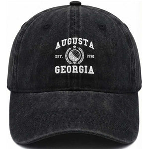 Generic Augusta Georgia Washed Cotton Baseball Cap Vintage Style Golf Pullover Golf Lover Gift TS10 Print Your Wear