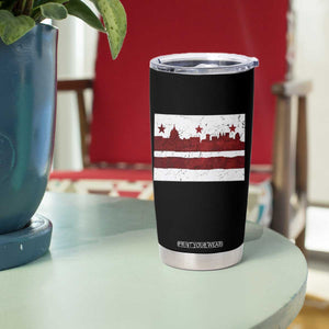 Washington DC Flag Tumbler Cup TS10 Print Your Wear