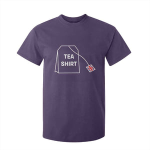 I Love English Tea UK Flag T Shirt For Kid Vintage British Humor TS10 Purple Print Your Wear