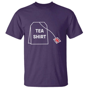 I Love English Tea UK Flag T Shirt Vintage British Humor TS10 Purple Print Your Wear