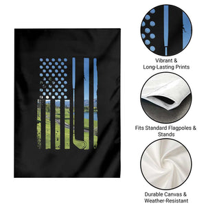 American Flag Golf Garden Flag Golfer Funny Golf Club Golfing TS10 Print Your Wear