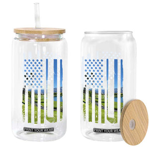American Flag Golf Glass Can Golfer Funny Golf Club Golfing TS10 Print Your Wear