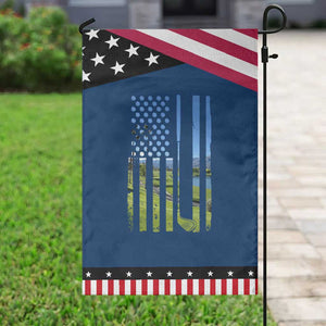 American Flag Golf Garden Flag Golfer Funny Golf Club Golfing TS10 Classic Blue Black Print Your Wear