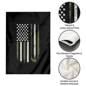 Retro American Flag Golf Garden Flag Golfer Funny Golf Club Golfing TS10 Print Your Wear