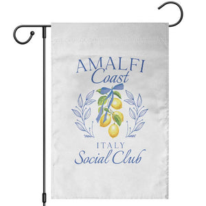 Amalfi Coast Garden Flag Sorrento Italy Vacation Gift TS10 White Print Your Wear