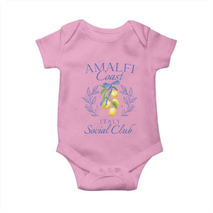 Amalfi Coast Baby Onesie Sorrento Italy Vacation Gift TS10 Light Pink Print Your Wear