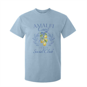 Amalfi Coast T Shirt For Kid Sorrento Italy Vacation Gift TS10 Light Blue Print Your Wear