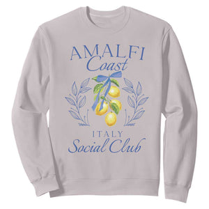 Amalfi Coast Sweatshirt Sorrento Italy Vacation Gift TS10 Ice Gray Print Your Wear