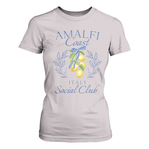 Amalfi Coast T Shirt For Women Sorrento Italy Vacation Gift TS10 Ice Gray Print Your Wear