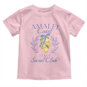 Amalfi Coast Toddler T Shirt Sorrento Italy Vacation Gift TS10 Light Pink Print Your Wear