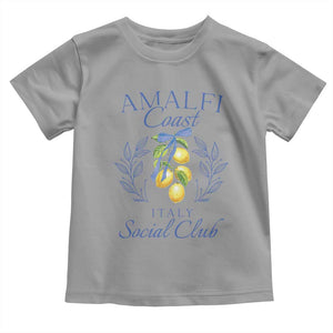 Amalfi Coast Toddler T Shirt Sorrento Italy Vacation Gift TS10 Sport Gray Print Your Wear