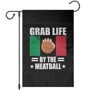 Funny Meatball Garden Flag Italian Food Italy Flag TS10 Black Print Your Wear
