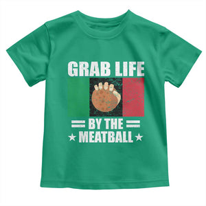 Funny Meatball Toddler T Shirt Italian Food Italy Flag TS10 Irish Green Print Your Wear
