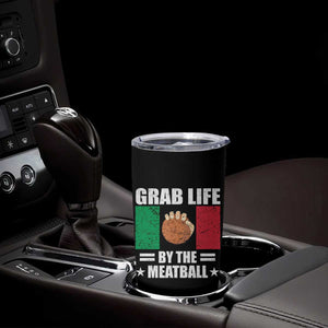 Funny Meatball Tumbler Cup Italian Food Italy Flag TS10 Print Your Wear