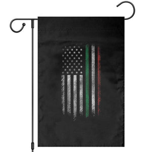 Italian American Flag Garden Flag Retro Italy Flag Italian Family TS10 Black Print Your Wear